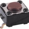 Mentor 1254.1004 Przycisk 1254.1004, 12 V DC/AC, 0.05 A, 1 szt.