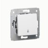 CARIVA Klawisz z symbolem lampy biały 773630 LEGRAND