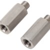 Spacer, stainless steel, (W x H x D) 10 x 11.2 x 30 mm, 0935140000