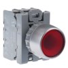 PRZYCISK KRYTY PODŚW BSP CZERWONY 1ZW1RZ PIERŚCIEŃ NIKLOWANY SP22-AKLC-11-24-BA9S.