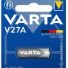 1 x bateria do pilota samochodowego VARTA 27A MN27