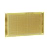 Płytka uniwersalna 9 x 15 cm, jednostronna, raster 2,54 mm, żółta, PU13