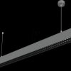 LL-510017 Linear pendant light, 31 W, 4000 lumens, 4000 K, silver grey