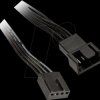 PGW-AC-KOL-017 Kolink 4-pin PWM extension, 30 cm, black