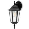 Kinkiet Ogrodowy Elewacyjny Zewnętrzny E27 Latarnia Do Dołu Czarna Bellis...