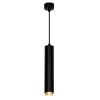 Lampa Wisząca Sufitowa LED LUMILED GU10 Żyrandol Reflektor Tuba Zwis ELIGIS Czarny 3 Lata Gwarancji