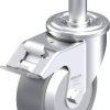 Blickle 946661 LEZ-PO 100G-FI-ELS-FA Rolka obrotowa z blachy stalowej Średnica koła: 100 mm Maksymalne obciążenie: 150 k