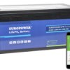 Akumulator LiFePO4 EUROPOWER serii LFP 12,8V 280Ah Bluetooth, mata grzewcza (Żywotność ~4000 cykli)