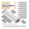 10x Odbojnik Meblowy Tip-On 80mm Płytka Montażowa Amortyzator Push to Open