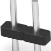 PCB terminal, 2 pole, pitch 5 mm, AWG 30-14, 15 A, pin, black, 1546019-2