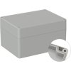ABS enclosure, (L x W x H) 160 x 120 x 90 mm, light gray (RAL 7035), IP66, BYB-3-90H0144