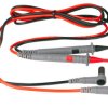 Przewód kontrolny do multimetrów TL37 długość przewodu 4 mm BK Precision CAT IV, CAT III Złącze bananowe Zestaw