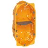 BATIBOX puszka podwójna przelotowa do karton-gipsu 40 mm 080042 LEGRAND