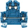 Multi level terminal block, screw connection, 0.5-4.0 mm², 24 A, 8 kV, blue, 1041680000