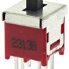 Przełącznik suwakowy, DPDT, montaż PCB, 120V ac, 3 A przy 120 V AC, -30 → +85°C, RS PRO