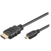 Przewód Goobay HDMI - microHDMI - High Speed HDMI z obsługą Ethernet - 5m