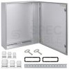 Obudowa hermetyczna rozdzielnica nierdzewna INOX 304 z płytą montażową 1000x800x300mm IP65 natynkowa NEKU