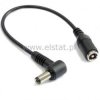 Adapter gn. 2,5x5,5 - wt.kont 2,5x5,5 + kabel 20cm