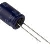 Kondensator 220μF 25V dc Radialny, Otwór przelotowy Panasonic roztaw: 5mm 10 (Dia.) x 16mm