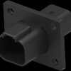 Socket housing, 4 pole, for DEUTSCH DT series, DT04-4P-CL06