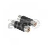 Gniazdo cinch/RCA x2 - cinch/RCA x2
