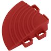 Sealey FT3CR Polypropylene Floor Tile Corners 60 x 60mm Red - Pack of 4