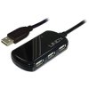 LINDY 42781 USB hub 4 ports USB type A USB 2.0 480 MBit/s + built-in repeater