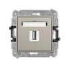 Icon Mechanizm Gniazda Pojedynczego Usb A-A 2.0 Taupe 60Igusb-1
