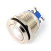 Przełącznik ON-OFF monostabilny - PBW-19BS - 2A/250V wypukły