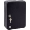 YALE YKB/200/BB2 Key Cabinet 20 Hooks Black, Keep Keys Organised