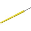 PVC-switching strand, LiYv-t, 0.14 mm², 18 x 0.1 mm, yellow, outer Ø 1.1 mm, 760101404