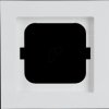 1721-284 Cover frame 1-gang, studio white - Busch-axcent®