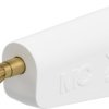 4 mm plug, screw connection, 1.0 mm², white, 64.1041-29