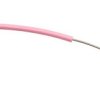 Przewód Jednożyłowy Linkowy, 0,6 Mm2, 1/0,6 Mm, 19 Awg, Pvc, 1 Kv Ac, Różowy,...