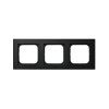 Ramka potrójna R-3R/33 czarny metalik SONATA Ospel