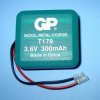 3,6V/300mAh T-179 GP AKU.
