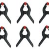 PVC glue clamp set - 6.4 cm - 6 pieces