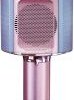 Mikrofon do karaoke Głośnik Bluetooth® Lenco BMC-090PI, różowy