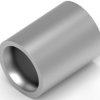 Butt connector, uninsulated, 8.0 mm², AWG 8, gray, 9.53 mm, 34318