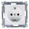 Simon 54 Gniazdo Pojedyncze Schuko Z/U 16A Ip20 Z Przesłoną Torów,...