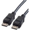 Value 11.99.5602 DisplayPort cable 2.00 m Black Shielded