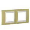 UNICA PLUS Ramka 2 podwójna pozioma zieleń oliwkowa MGU6.004.563 SCHNEIDER ELECTRIC