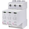 Ogranicznik przepięć PV DC typ 1+2 (B+C) 1100V 3P 65kA 3,8kV ETITEC EM T12 PV 1100/6,25 Y 002440580 ETI