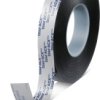 Adhesive tape, 25 x 0.5 mm, double sided, foamed acrylate, black, 25 m, 07072-00002-22