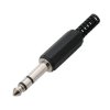 Wtyk Jack 6,3 stereo plastik