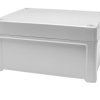 Obudowa uniwersalna Poliwęglan 163 mm 201 mm wys. zew. 98 mm RS PRO IP65 IK08, IK07 Szary Szary