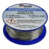 Spoiwo lutownicze; 0,5mm; szpulka 0,1kg; LC60/0,50/0,10; ołowiowe; Sn60Pb40; Cynel; drut; SW26/3/2.5%; cyna