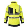Lumina V HV Rain Jacket (Yellow/Navy)