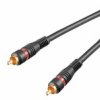 KAB05AUEX.50 Kabel cinchx1 [RCA] - cinchx1 [RCA] pojedynczy! długość 5m złocony