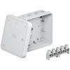 OBO Bettermann 2000326 Junction Box 85x85x40mm Grey IP54 12 Cable Inserts